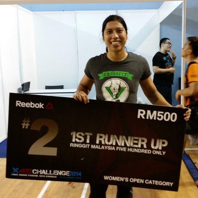 Maslina won 1st Runner Up in Reebok X45 Challenge 2014