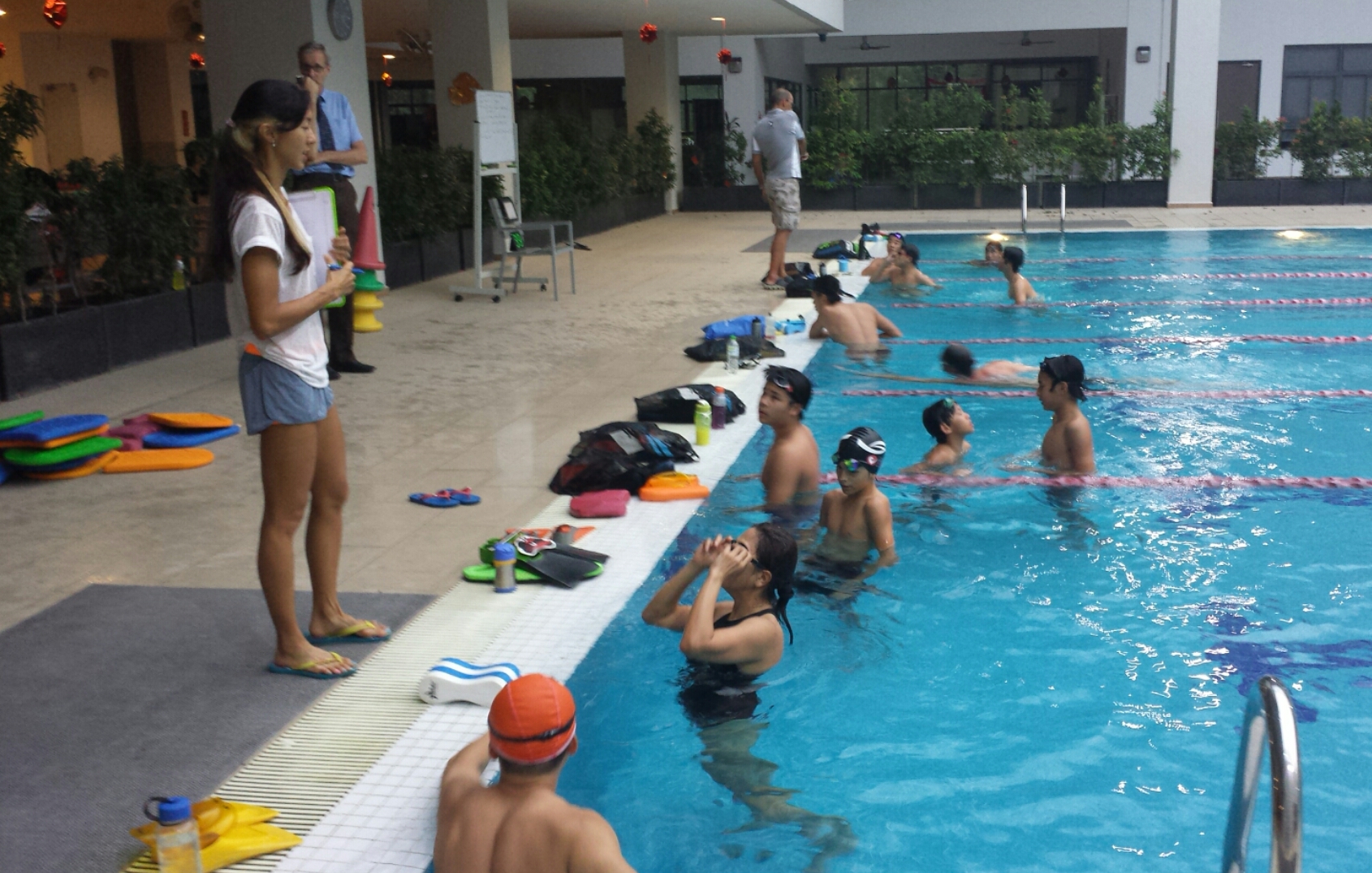 Sue Teoh - Swim class
