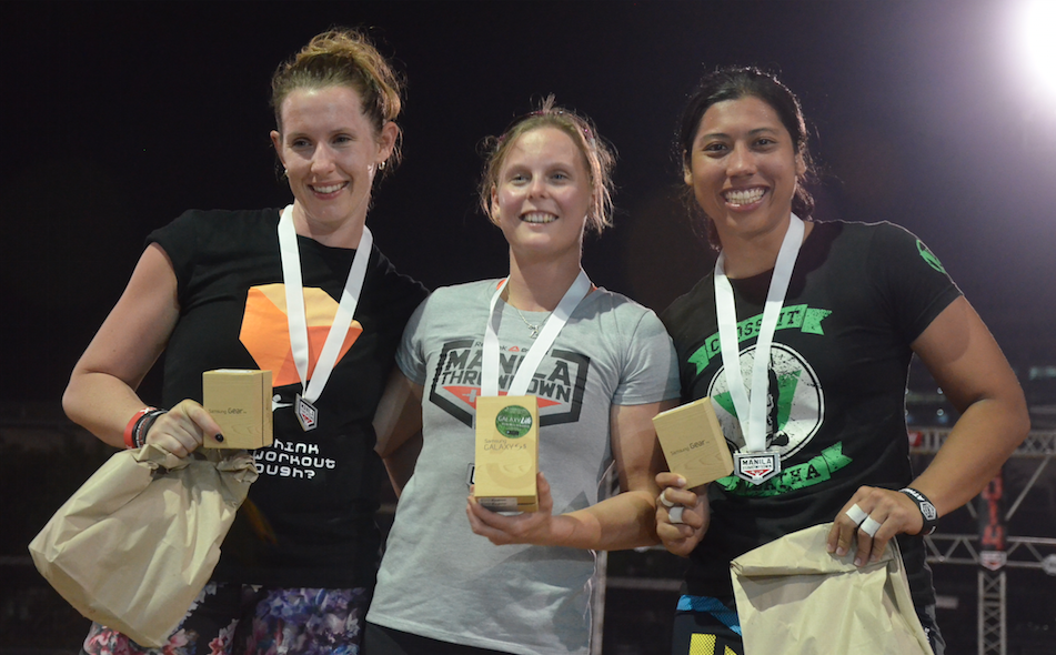 Stepping stone to success, Maslina won 3rd place at the Manila Throwdown in May 2014