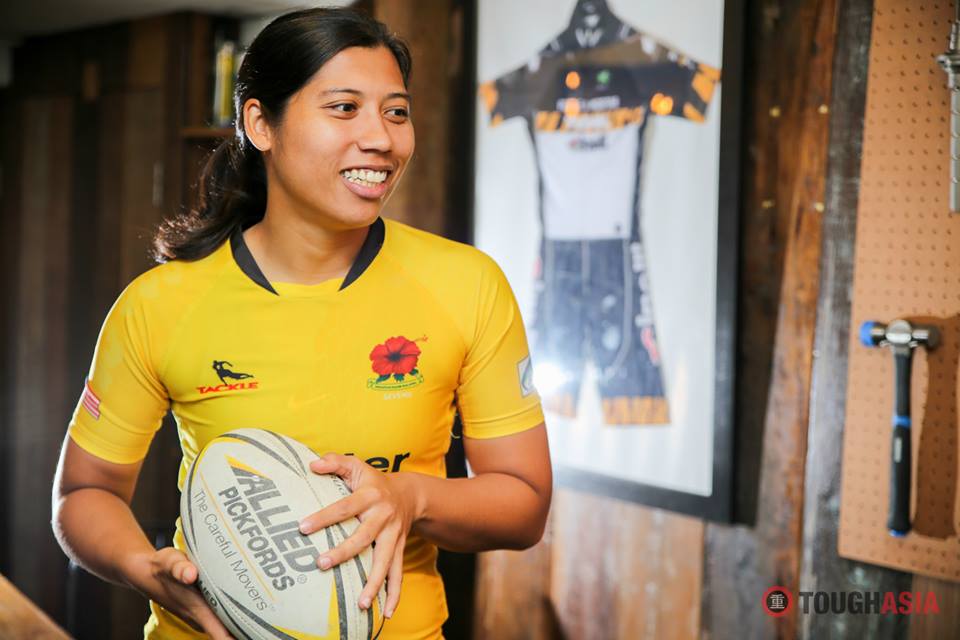 Maslina Ahmad will play the forward for Malaysia's Rugby 7s women team