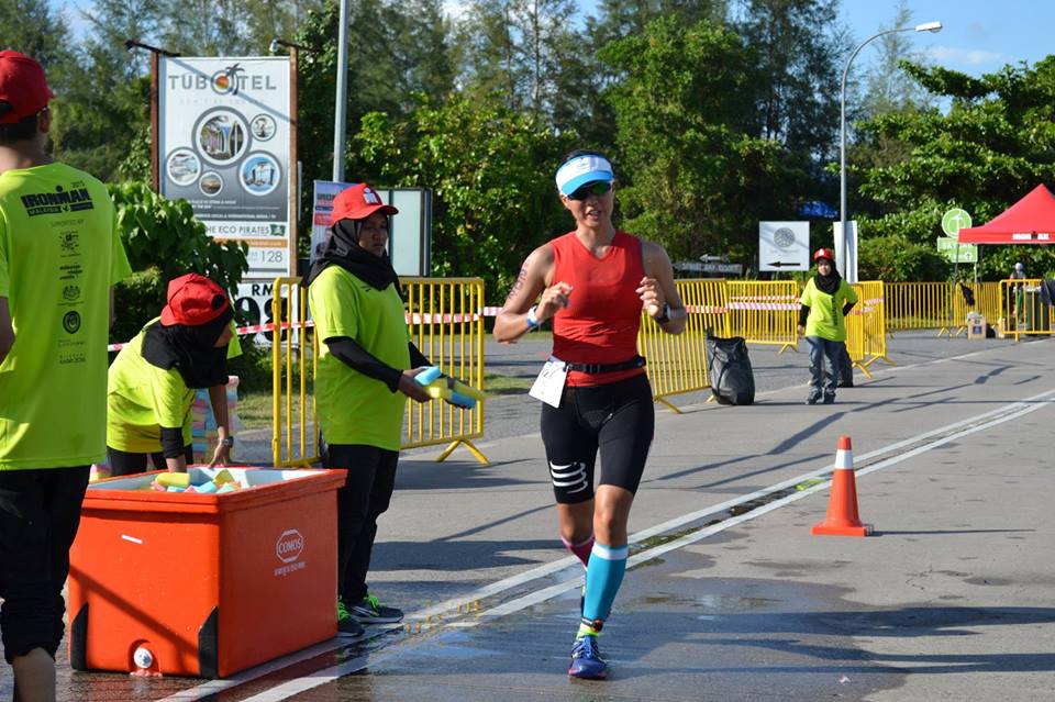 A seasoned runner, Karen Siah completed the 42km in under 5 hours. Photo by Kam Kasturie