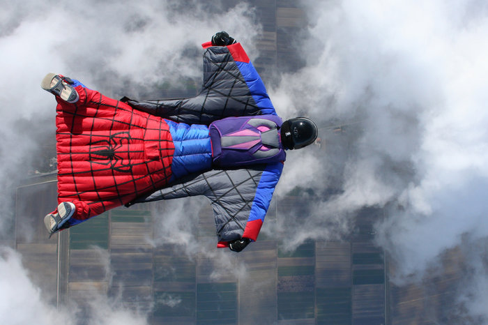 And now, Spidey can fly! Image from Redbull.com
