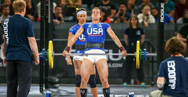 Team USA en route to victory. Photo from CrossFit.com