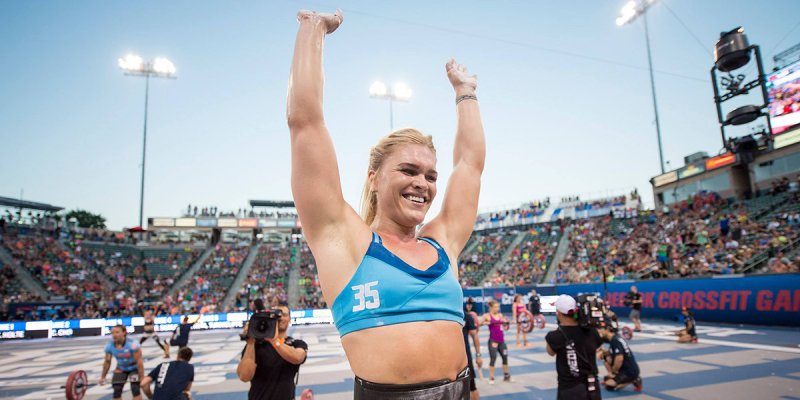 Katrín Davídsdóttir - CrossFit Games 2015 Champion and Fittest Woman on Earth 2015. Image from Boxrox.com