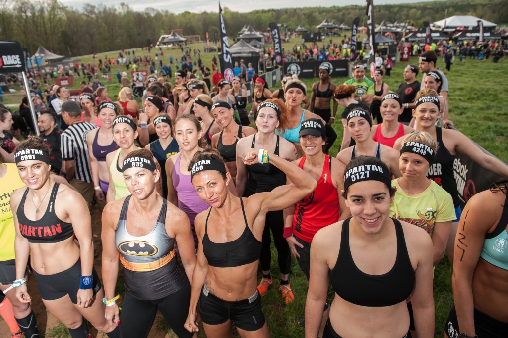 Feel the energy at the starting line. Image from Spartan.com