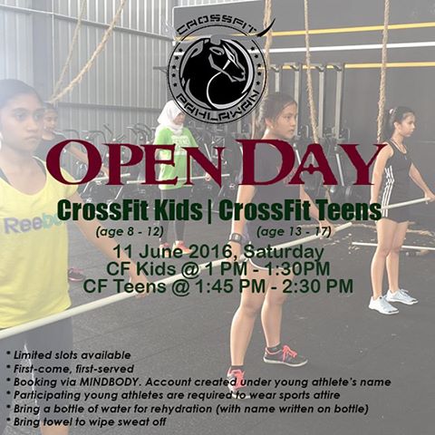 CrossFit Pahlawan Open Day Kids jun 11