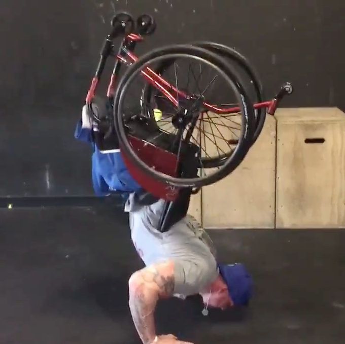 CrossFit Man without legs