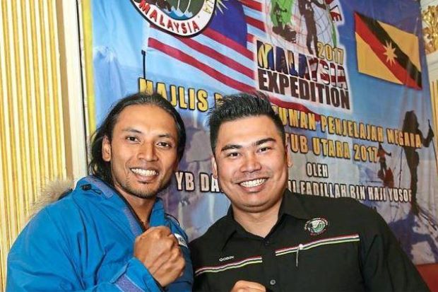 Sarawakian Muhammad Irwan Yusuf Abdullah is all set to conquer the North Pole. (The Star)