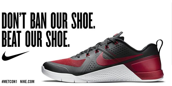 Creative ad from Nike. SeekingAlpha.com)