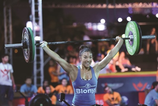 Steph Chung qualifies for CrossFit Erada in Spain. (Gulf Times)