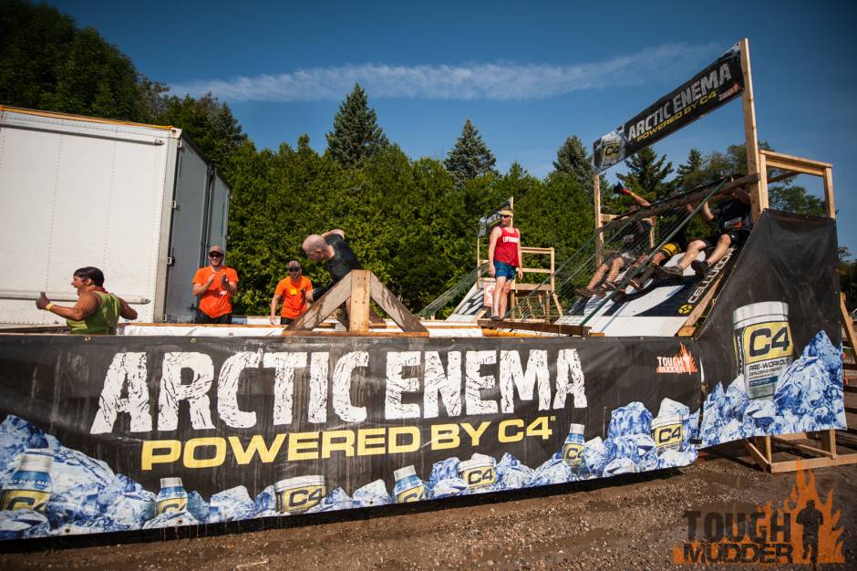 How would you react to the Arctic Enema? (Tough Mudder)