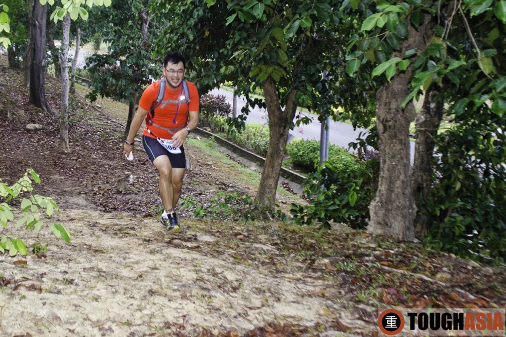 Running through trails within Berjaya Langkawi's compound