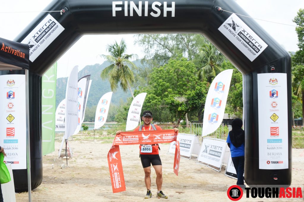 Hailing his Warrior spirit within him, Richard finished the challenging but fulfilling Xterra Malaysia's 21km Trail Run. 