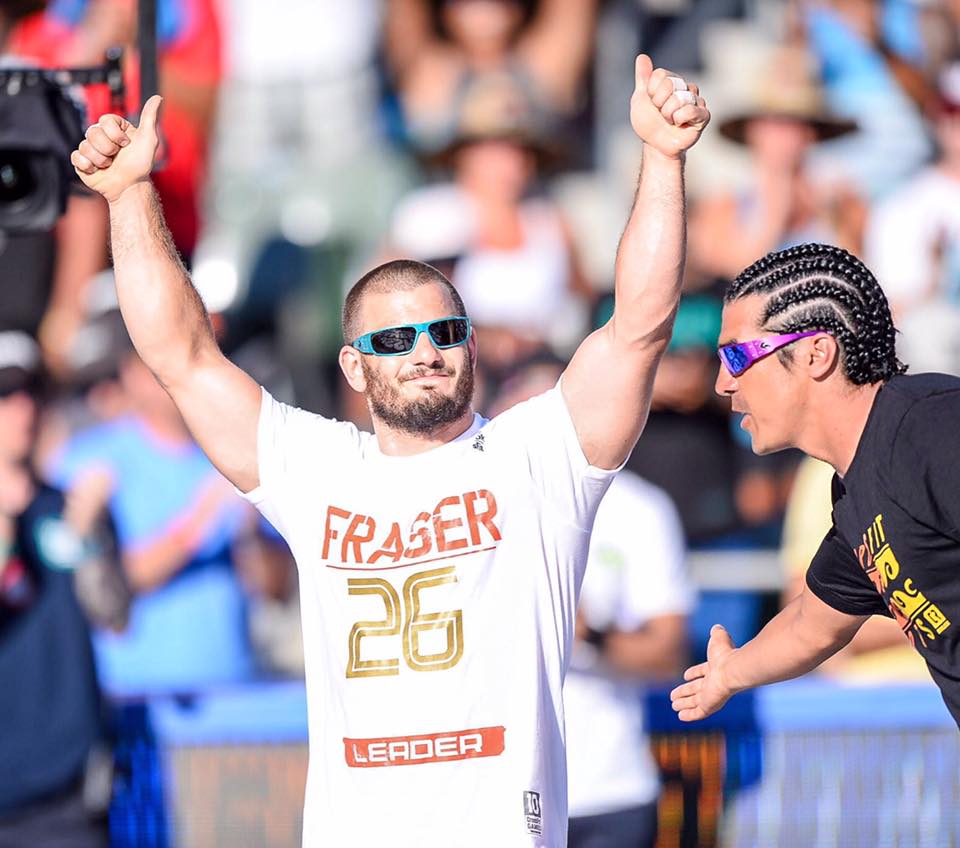 Mathew Fraser lead the pack with a historical margin to win the 2016 Reebok CrossFit Games.  (CrossFit Games)