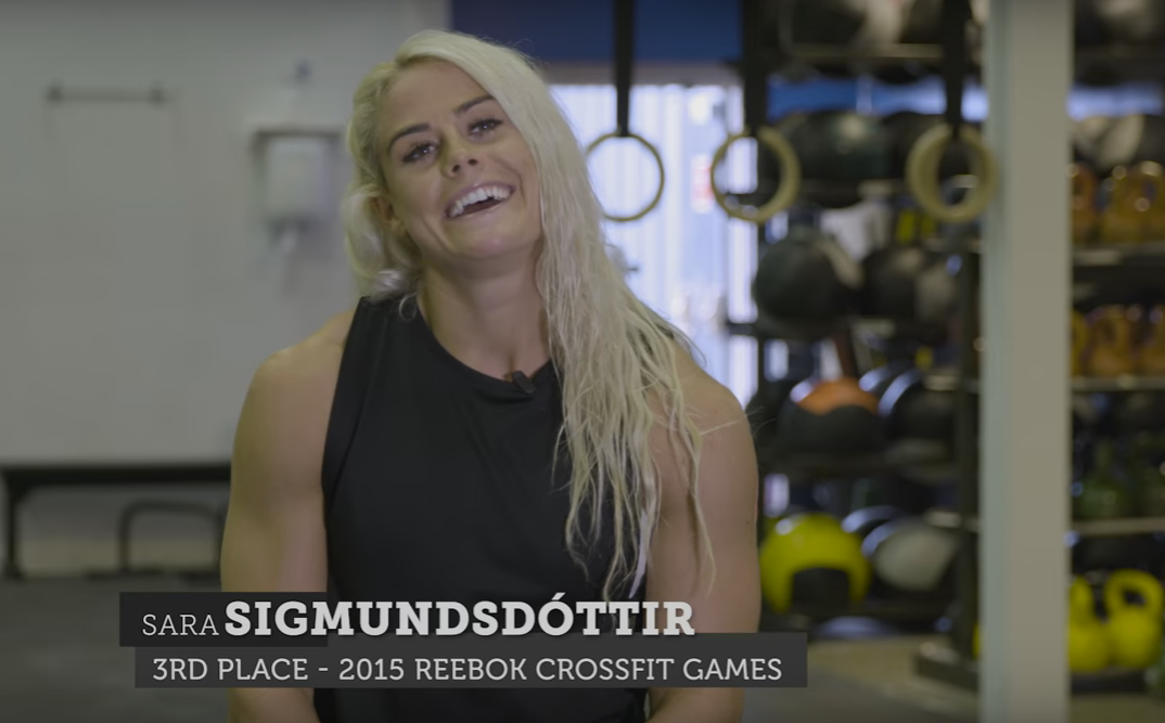 Sara Sigmundsdottir is gunning on revenge to reap the 2016 Reebok CrossFit Games title. (Image from video)