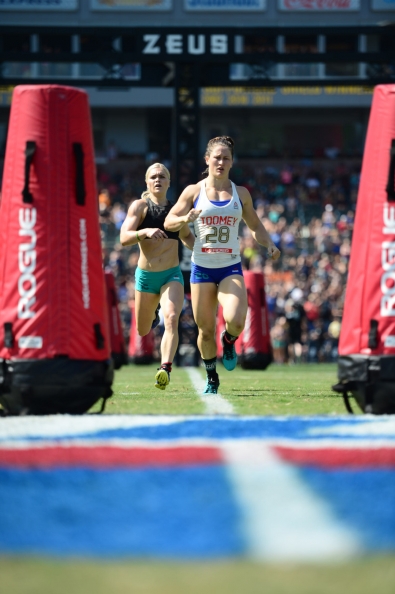Tia-Clair Toomey flew the Australia flag high and finished second at the 2016 Reebok CrossFit Games. (CrossFit Games)