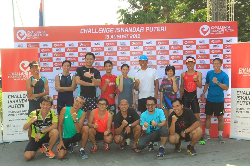 Chris McCormack conducted a clinic for aspiring triathletes before the Challenge Iskandar Puteri.
