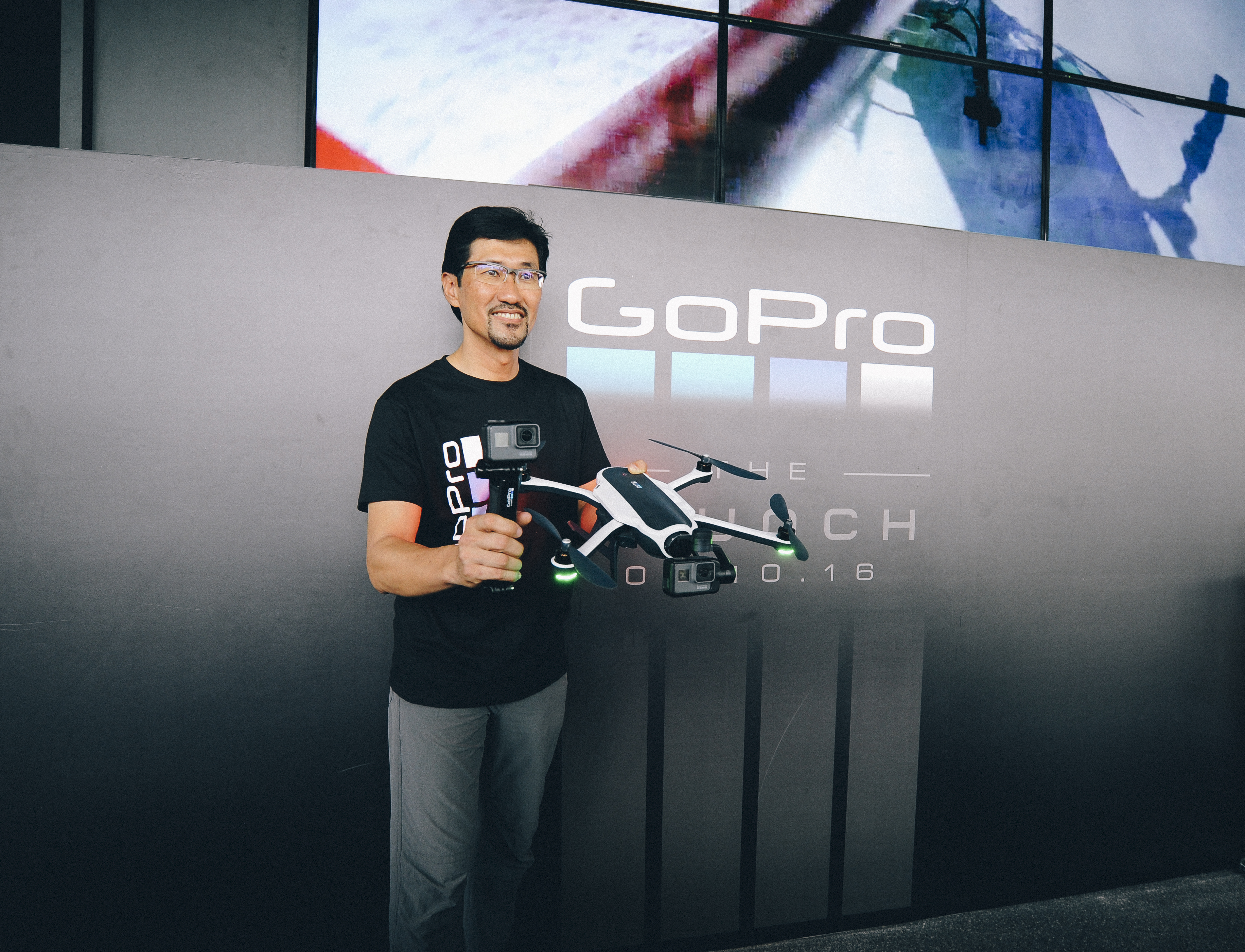 Go Pro excites with a brand new drone, Karma and waterproof Hero5. 