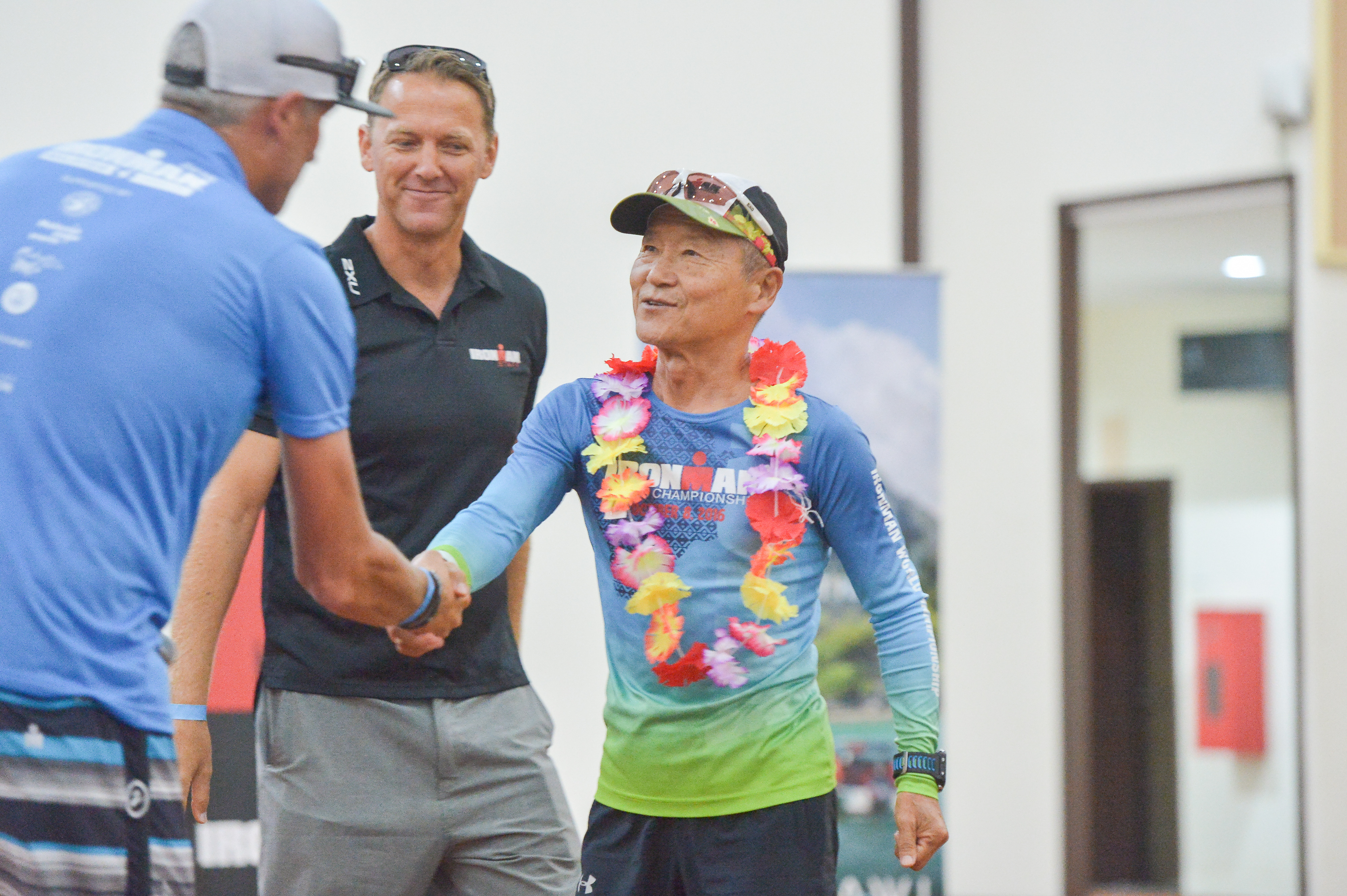 70 year old Japanese, Yoshihito Munemasa qualifies for the Ironman World Championship for the sixth time. 