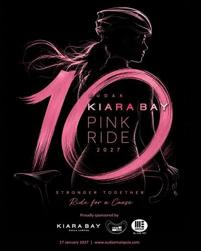 10th Anniversary - Audax Kiara Bay Pink Ride 2027