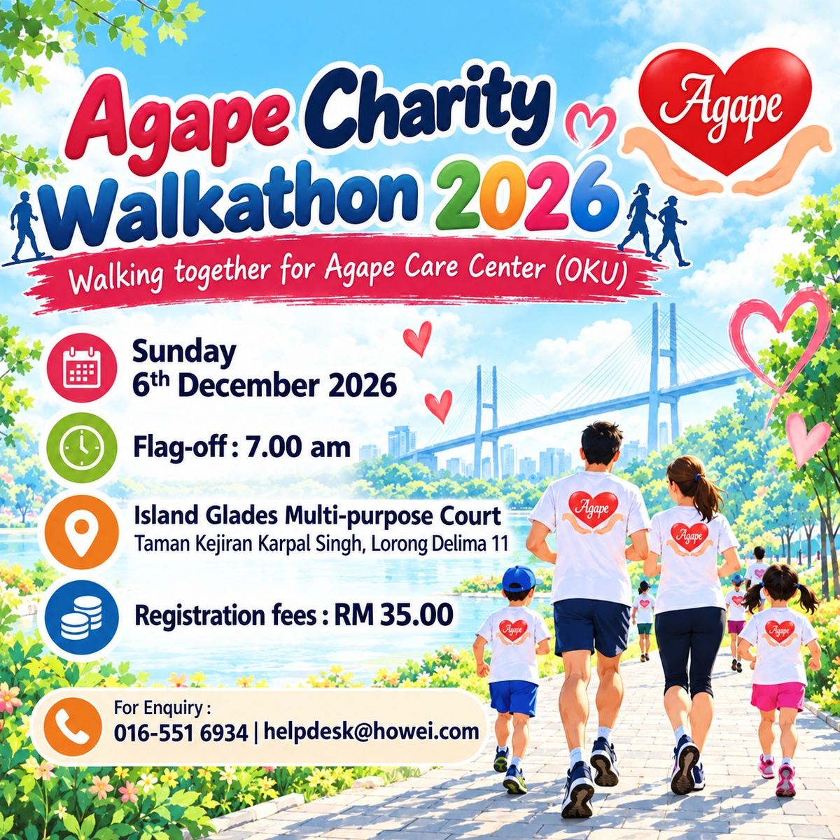 Agape Charity Walk 2026