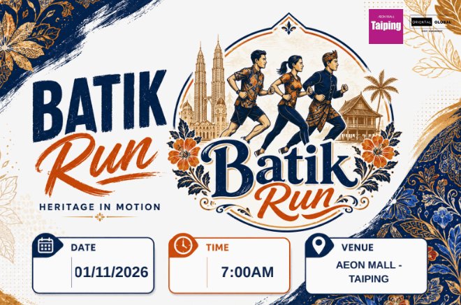 Batik Run 2026 - Taiping