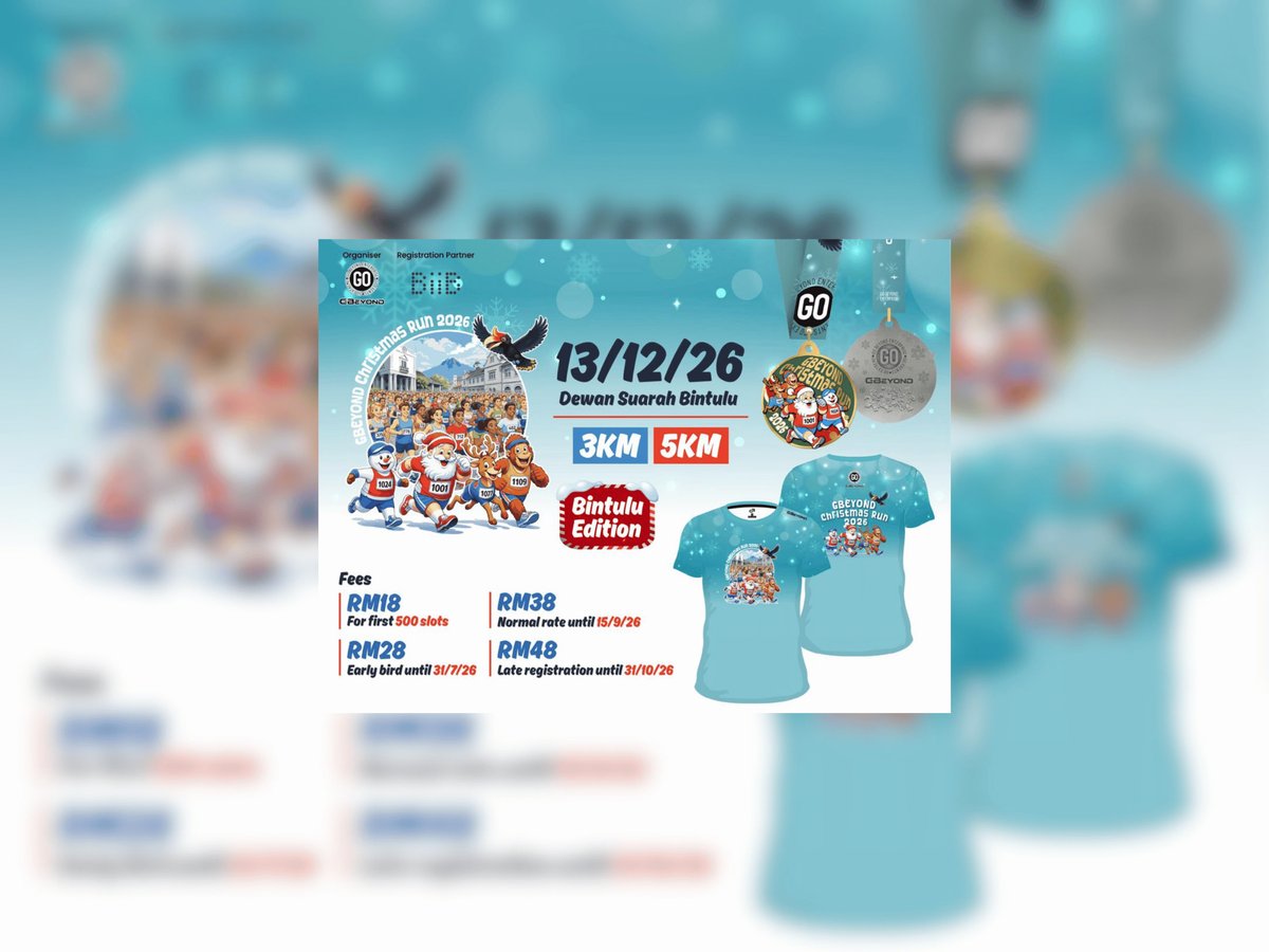 Gbeyond Christmas Run 2026 - Bintulu Edition