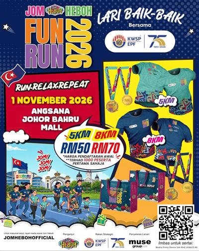 Jom Heboh Fun Run 2026 @ Johor