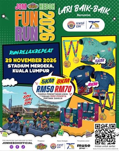 Jom Heboh Fun Run 2026 @ Kuala Lumpur