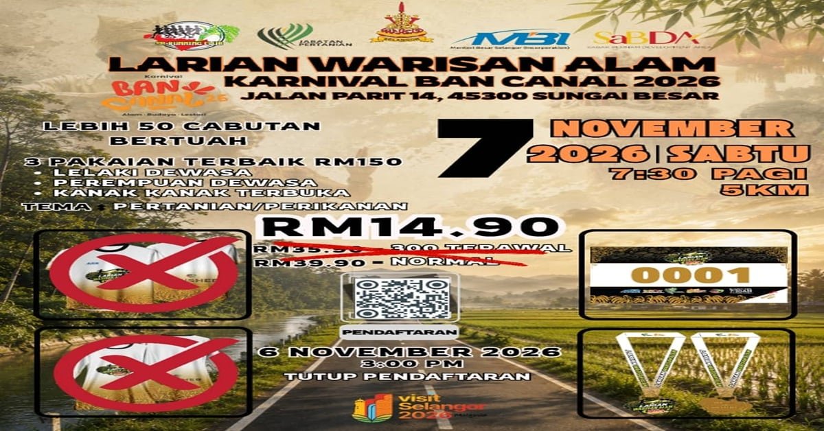 Larian Warisan Alam Karnival Ban Canal 2026
