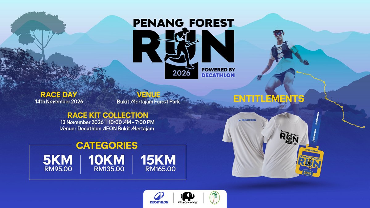 Penang Forest Run 2026 (POWERED BY DECATHLON)