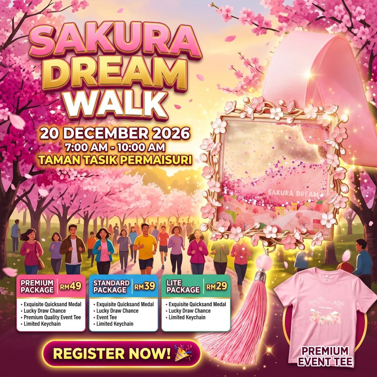 Sakura Dream Walk 2026 - KL