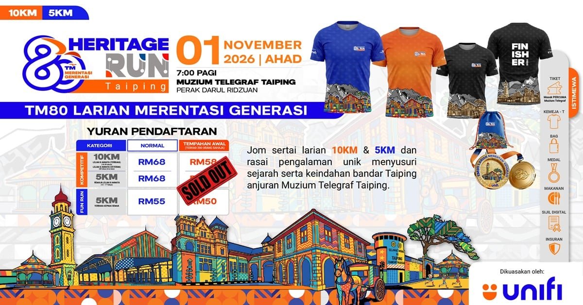 TM80 Heritage Run, Taiping 2026